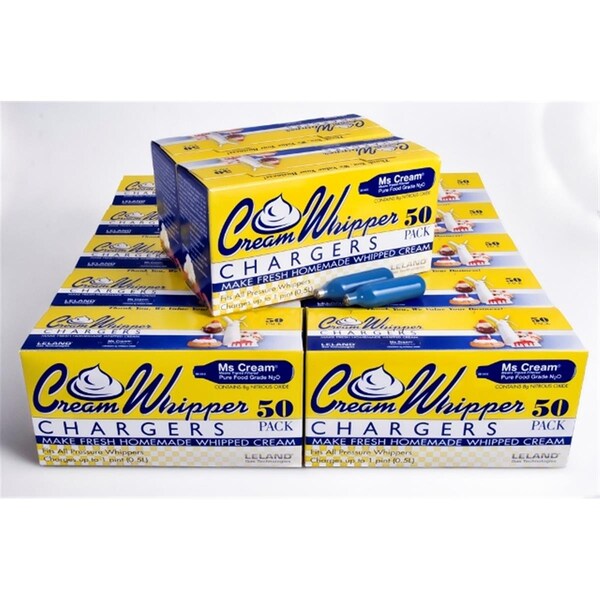 Leland Leland Ms Cream 8g N20 Cream Whipper Chargers Two 50 Packs 1350